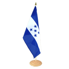 Honduras Grand drapeau de table 30 x 45 cm, bois