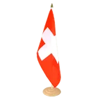 Große Tischflagge Schweiz 30 x 45 cm