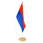 Große Tischflagge Serbien 30 x 45 cm