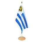 Große Tischflagge Uruguay 30 x 45 cm