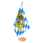 Bayern Löwe Große Tischflagge 30 x 45 cm