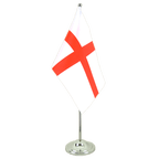 England St. George Satin Tischflagge 15 x 22 cm
