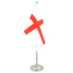 Satin Tischflagge England St. George 15 x 22 cm