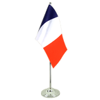 Frankreich Satin Tischflagge 15 x 22 cm
