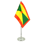 Grenada Satin Tischflagge 15 x 22 cm