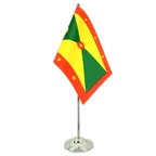 Satin Tischflagge Grenada 15 x 22 cm