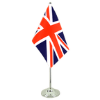 Großbritannien Satin Tischflagge 15 x 22 cm