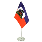 Satin Tischflagge Haiti 15 x 22 cm