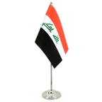 Satin Tischflagge Irak 15 x 22 cm