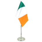 Irland Satin Tischflagge 15 x 22 cm