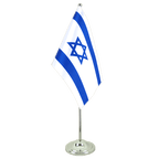 Israel Satin Tischflagge 15 x 22 cm