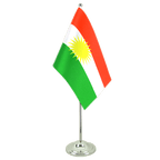 Kurdistan Satin Tischflagge 15 x 22 cm
