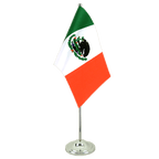 Mexiko Satin Tischflagge 15 x 22 cm