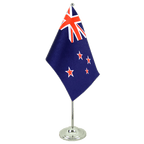 Neuseeland Satin Tischflagge 15 x 22 cm