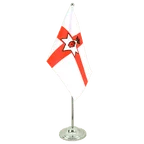 Satin Tischflagge Nordirland 15 x 22 cm