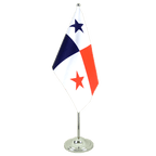 Panama Satin Tischflagge 15 x 22 cm