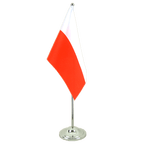 Polen Satin Tischflagge 15 x 22 cm