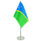Salomonen Inseln Satin Tischflagge 15 x 22 cm
