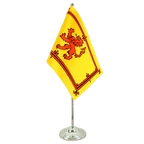 Satin Tischflagge Schottland Royal 15 x 22 cm