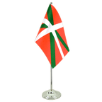 Spanien Baskenland Satin Tischflagge 15 x 22 cm