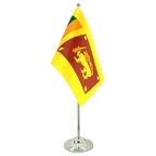 Satin Tischflagge Sri Lanka 15 x 22 cm