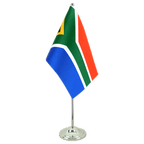 Südafrika Satin Tischflagge 15 x 22 cm