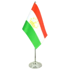 Satin Tischflagge Tadschikistan 15 x 22 cm