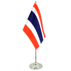 Thaïlande Drapeau de table 15 x 22 cm, prestige