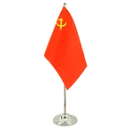 Drapeau de table URSS 15 x 22 cm, prestige