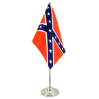 USA Südstaaten Satin Tischflagge 15 x 22 cm