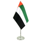 Satin Tischflagge Vereinigte Arabische Emirate 15 x 22 cm
