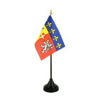 Rhône Alpes Tischflagge 10 x 15 cm