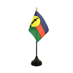 Nouvelle Calédonie Mini drapeau de table 10 x 15 cm