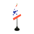 îles Australes Mini drapeau de table 10 x 15 cm