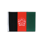 Afghanistan Drapeau en satin 15 x 22 cm