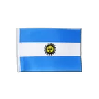 Argentinien Satin Flagge 15 x 22 cm