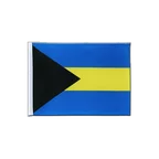 Bahamas Satin Flagge 15 x 22 cm