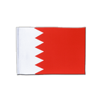 Bahrein Drapeau en satin 15 x 22 cm