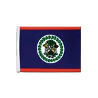 Belize Satin Flagge 15 x 22 cm