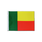 Benin Satin Flagge 15 x 22 cm