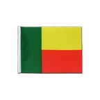 Benin Satin Flagge 15 x 22 cm