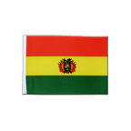 Bolivien Satin Flagge 15 x 22 cm