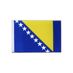 Bosnie-Herzégovine Drapeau en satin 15 x 22 cm