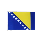 Bosnien Herzegowina Satin Flagge 15 x 22 cm