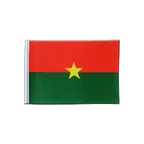 Drapeau en satin Burkina Faso 15 x 22 cm