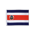 Costa Rica Satin Flagge 15 x 22 cm