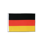 Deutschland Satin Flagge 15 x 22 cm
