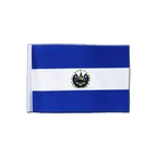 El Salvador Satin Flagge 15 x 22 cm