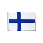 Finnland Satin Flagge 15 x 22 cm