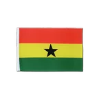 Ghana Satin Flagge 15 x 22 cm